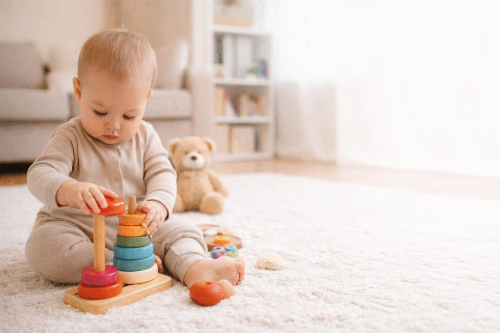 How to save money on baby toys by choosing simple and reusable play options